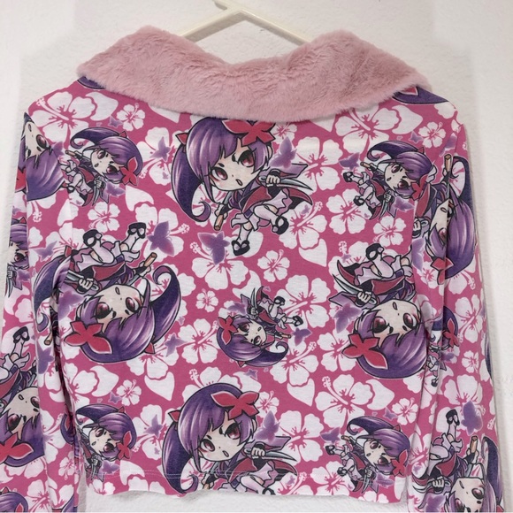 NWT Dolls Kill NGOrder Anime Cardigan - Picture 3 of 5